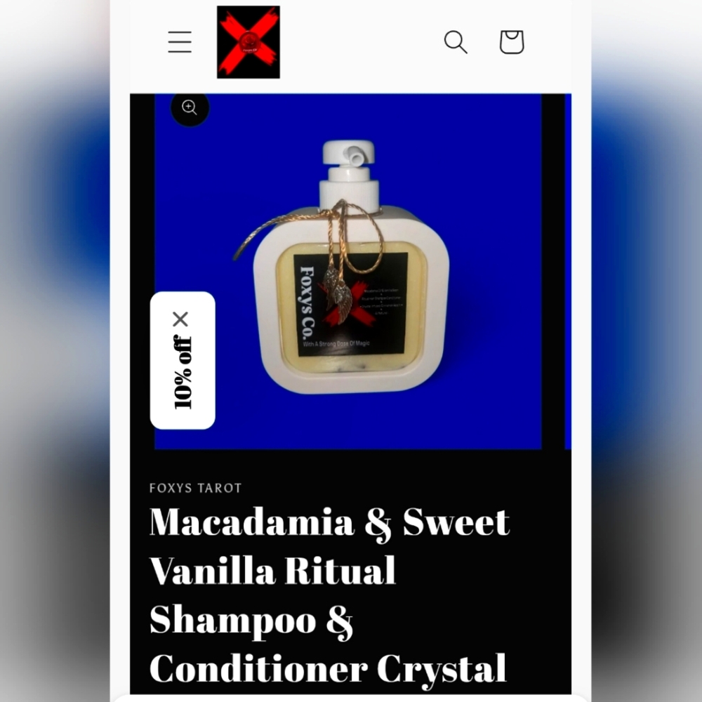 Macadamia & Sweet Vanilla Ritual Shampoo & Conditioner